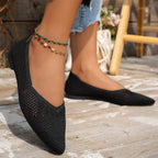 Knit Ballet Loafer – Effortless Everyday Flat | Meave & Ivy