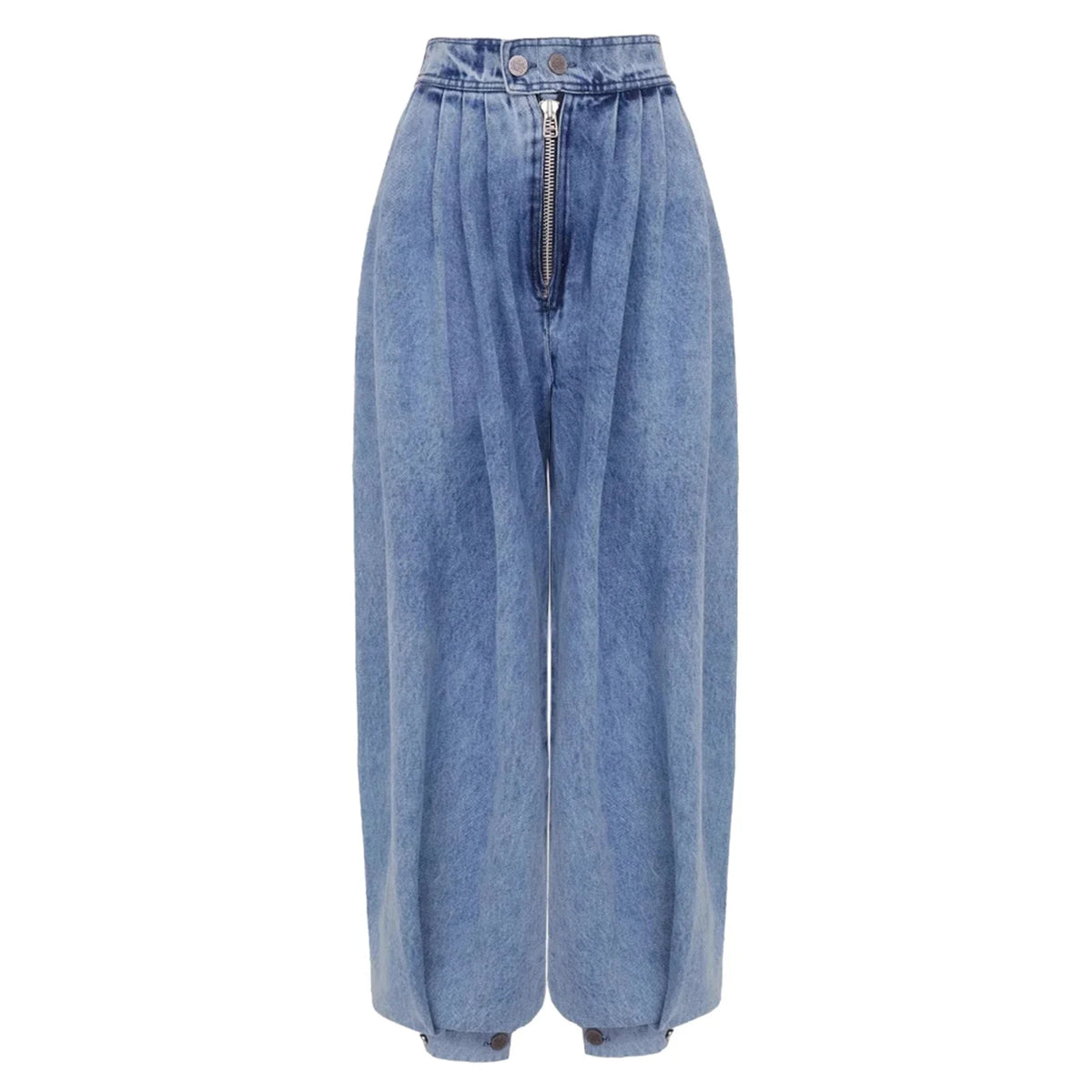 Embellished Wide-Leg Jeans – Sparkling High-Waist Denim | Meave & Ivy