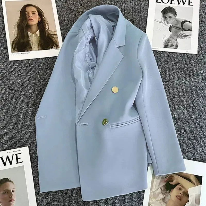 Double-Breasted Blazer – Refined Structured Tailoring | Meave & Ivy