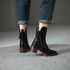 Women's Zip Boots – Soft Support for Every Step in Black or Brown