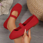Knitted Ballet Flat – Comfortable Everyday Loafer | Meave & Ivy