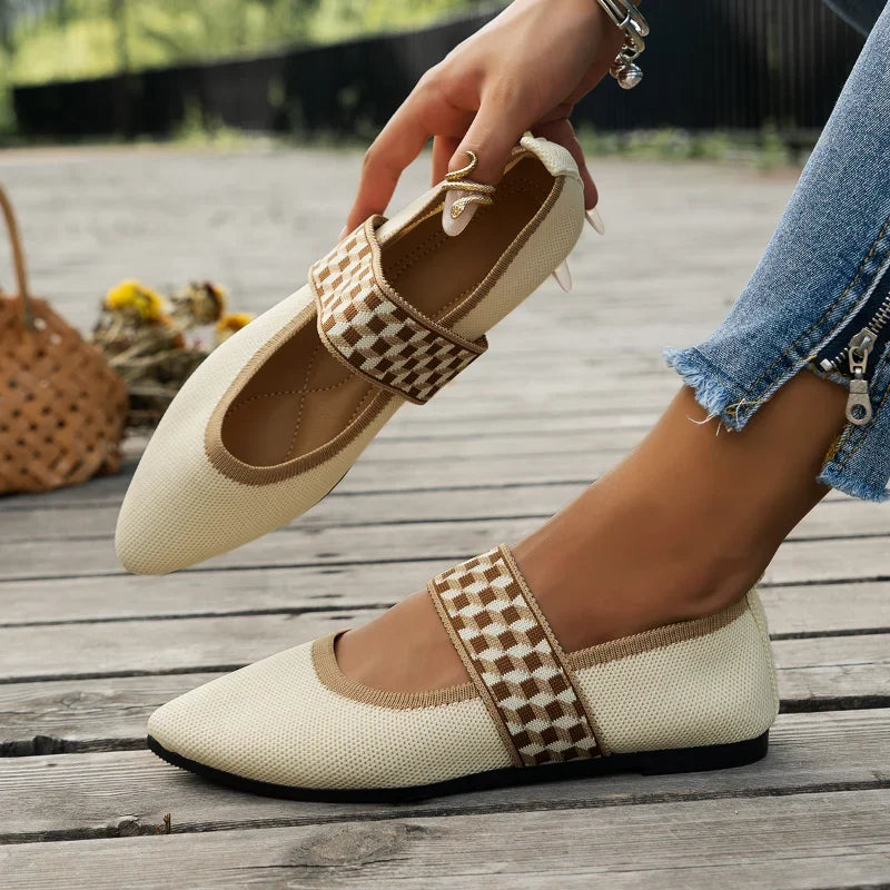 Pointed-Toe Ballet Flat – Minimalist Everyday Loafer | Meave & Ivy
