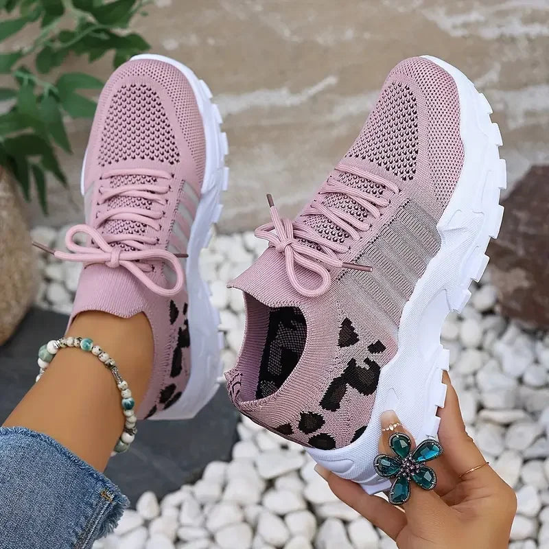 Leopard Print Sneaker – Wild Print Casual Trainer | Meave & Ivy