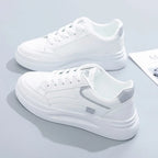 Lace-Up Leisure Trainer – Chic Everyday Comfort Sneaker | Meave & Ivy