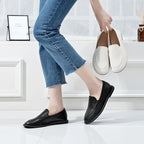 Genuine Leather Loafer – Soft Slip-On Flat | Meave & Ivy