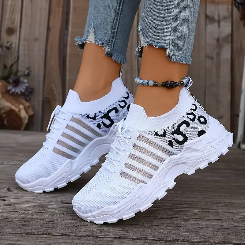 Leopard Print Sneaker – Wild Print Casual Trainer | Meave & Ivy