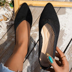 Knit Ballet Loafer – Effortless Everyday Flat | Meave & Ivy