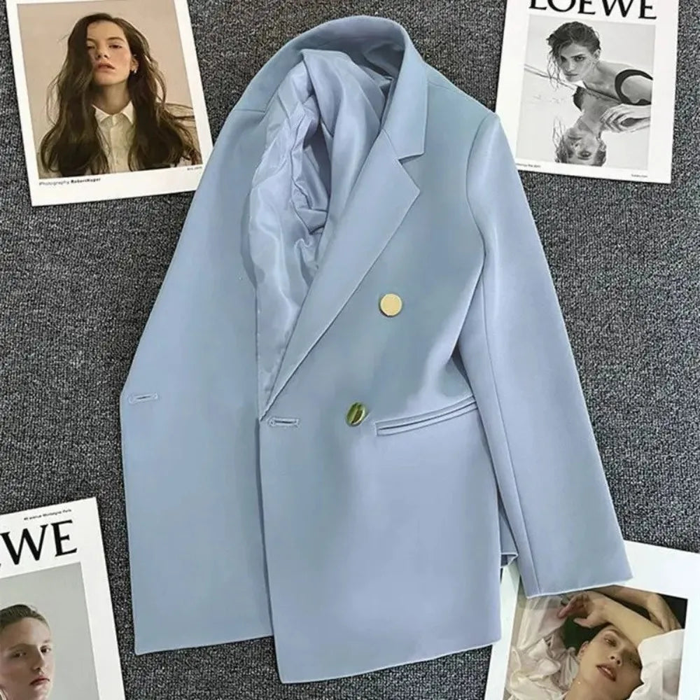 Double-Breasted Blazer – Refined Structured Tailoring | Meave & Ivy