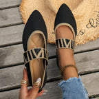 Pointed-Toe Ballet Flat – Minimalist Everyday Loafer | Meave & Ivy