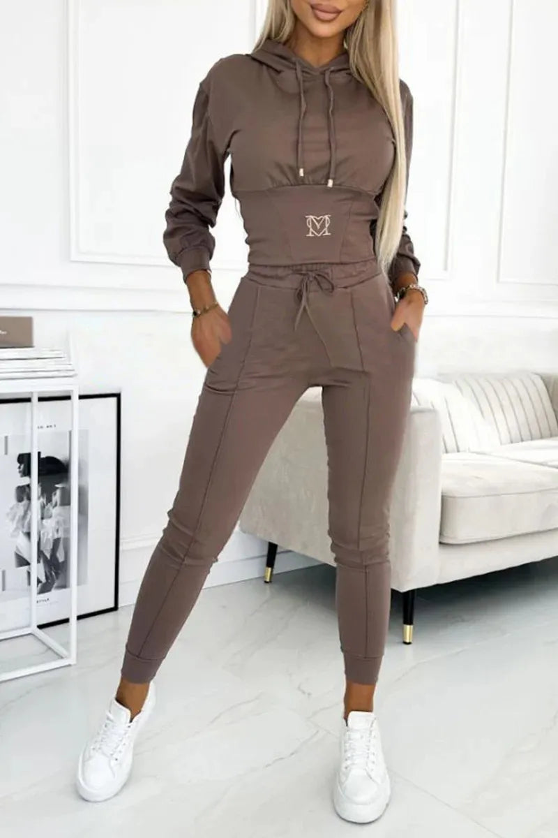 Hooded Lounge Co-Ord Set – Relaxed Two-Piece Tracksuit | Meave & Ivy