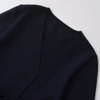 Shoulder-Pad Knit Blazer – Sculptural Belted Statement Jacket | Meave & Ivy