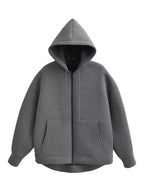 Hooded Zip Jacket – Relaxed Luxe Casual Outerwear | Meave & Ivy