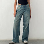 Classic High Waist Wide Leg Jeans – Timeless Relaxed Denim
