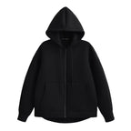 Hooded Zip Jacket – Relaxed Luxe Casual Outerwear | Meave & Ivy