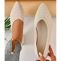 Knitted Pointed-Toe Ballet Flat – Everyday Loafer | Meave & Ivy