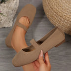 Knitted Ballet Flat – Comfortable Everyday Loafer | Meave & Ivy
