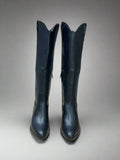 Classic Black Ankle Boots - Autumn Leather-Style