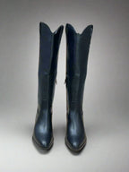 Classic Black Ankle Boots - Autumn Leather-Style
