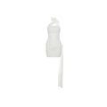 White Bandage Mini Dress – Sculpted Bodycon Dress | Meave & Ivy