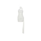 White Bandage Mini Dress – Sculpted Bodycon Dress | Meave & Ivy