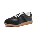 Leather Flatform Sneakers - Luxury Everyday Trainers | Meave & Ivy
