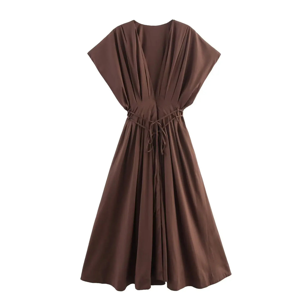 Lace Midi Dress – Elegant V-Neck Summer Dress | Meave & Ivy