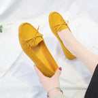 Suede Slip-On Loafer Flat – Effortless Ballet Flat | Meave & Ivy