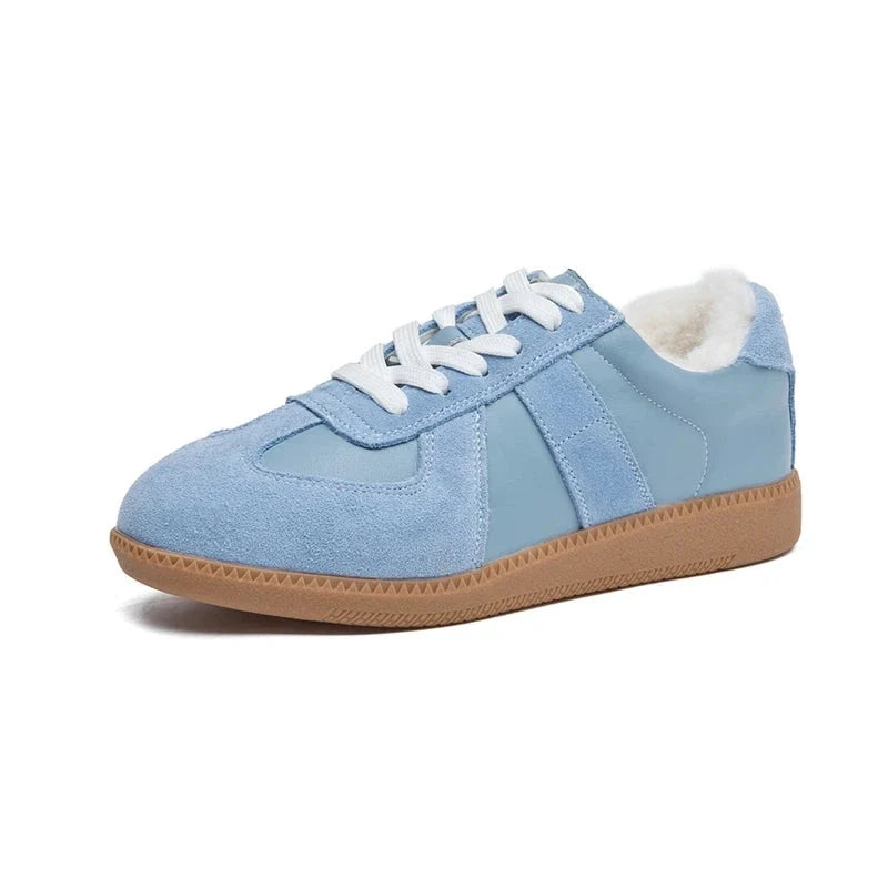 Leather Flatform Sneakers - Luxury Everyday Trainers | Meave & Ivy