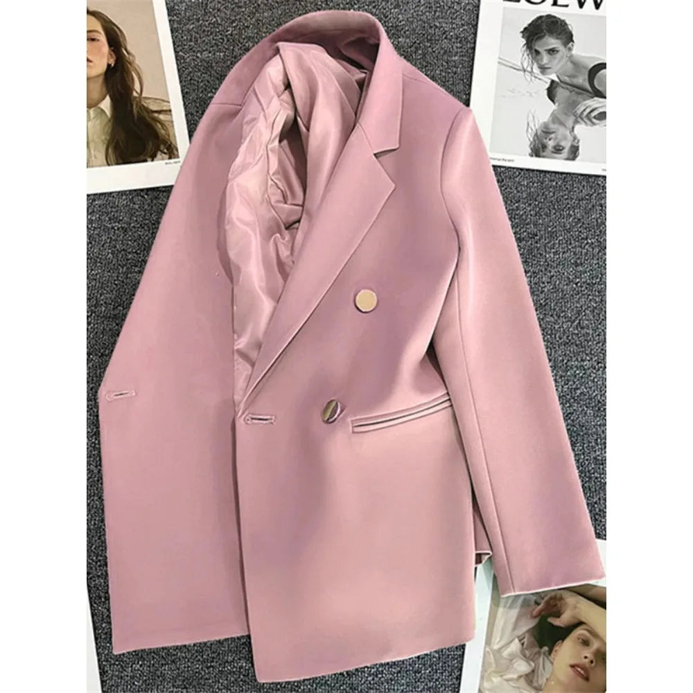 Double-Breasted Blazer – Refined Structured Tailoring | Meave & Ivy