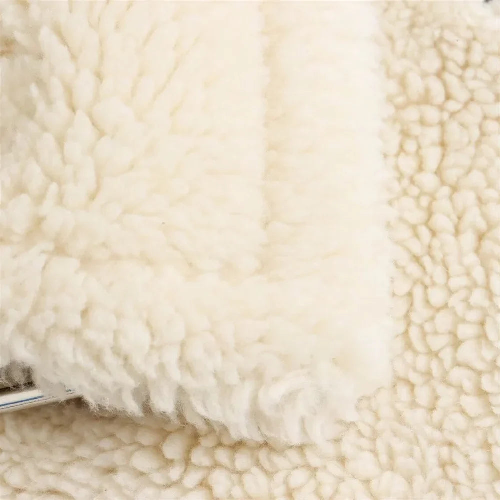 Ivory Faux Fur Moto Jacket – Luxe Statement Outerwear | Meave & Ivy