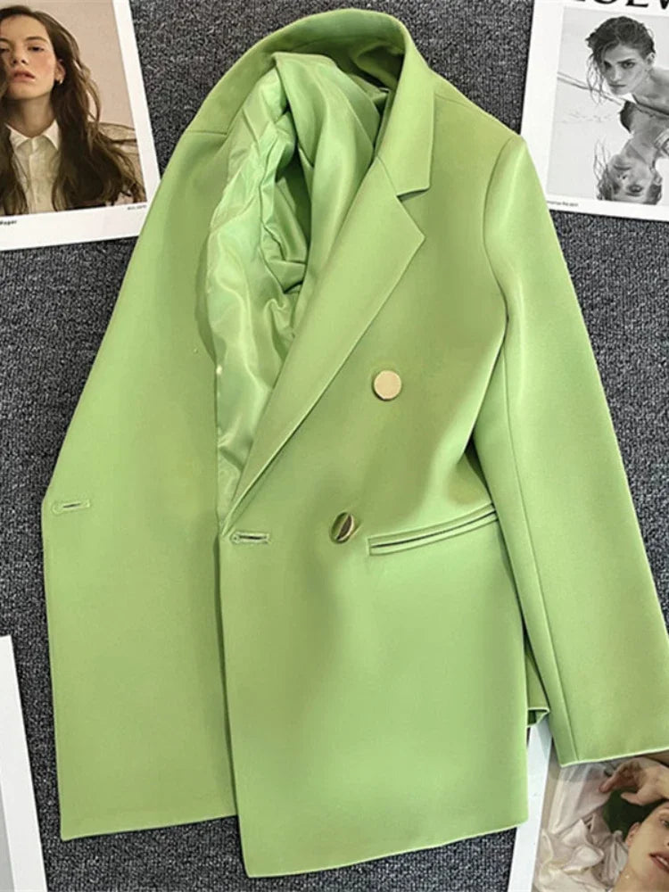 Double-Breasted Blazer – Refined Structured Tailoring | Meave & Ivy