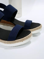Double-Strap Espadrille Sandals – Summer Flatform Sandal | Meave & Ivy