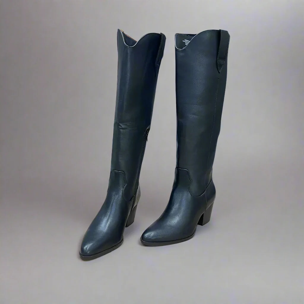 Classic Black Ankle Boots - Autumn Leather-Style