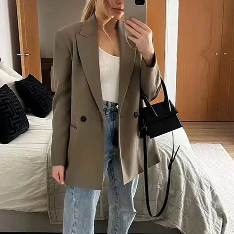 Classic Structured Blazer – Office Tailored Jacket | Meave & Ivy
