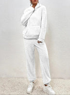 Teddy Fleece Lounge Set – Hoodie and Joggers, 5 Colours