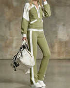 Women's Relaxed Fit Hooded Tracksuit Set