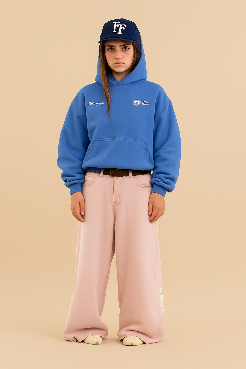 Printed Hoodie – Women's Soft Cotton Oversized Hoodie