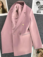 Double-Breasted Blazer – Refined Structured Tailoring | Meave & Ivy