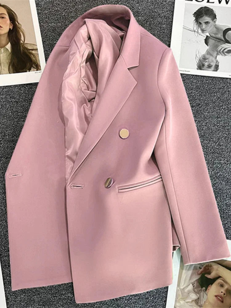 Double-Breasted Blazer – Refined Structured Tailoring | Meave & Ivy