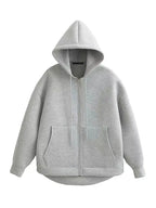 Hooded Zip Jacket – Relaxed Luxe Casual Outerwear | Meave & Ivy