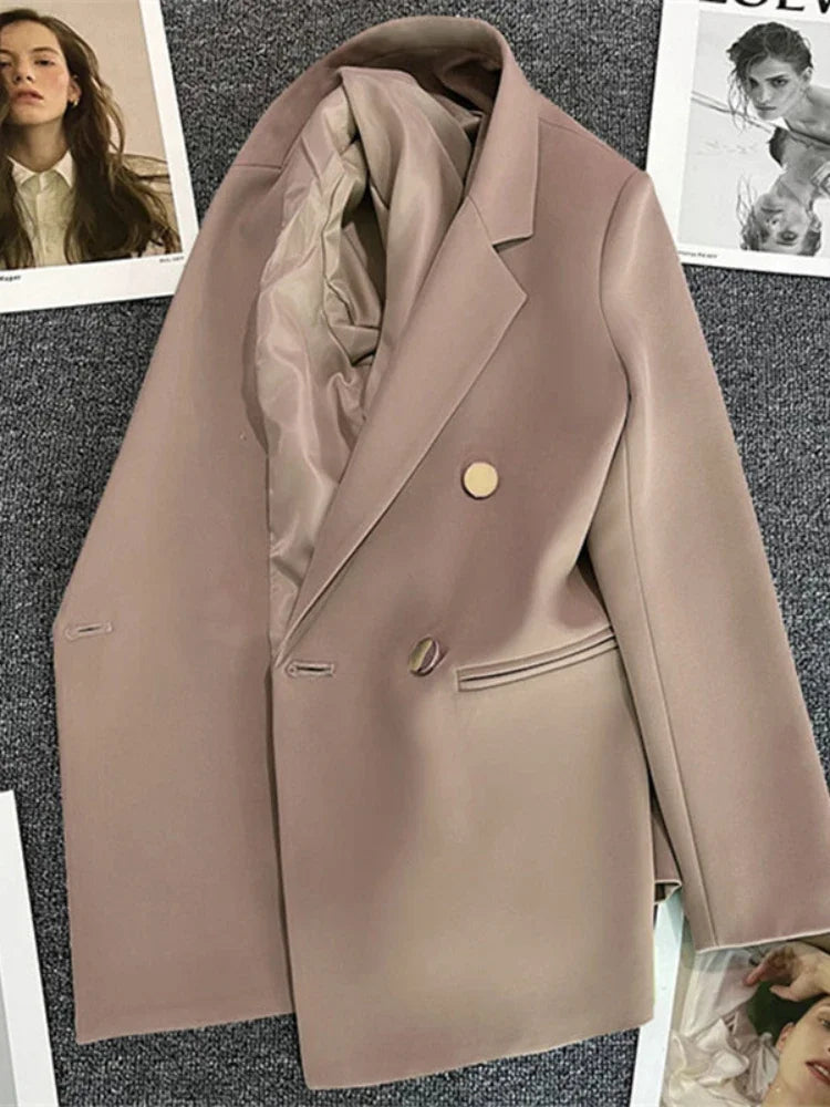 Double-Breasted Blazer – Refined Structured Tailoring | Meave & Ivy