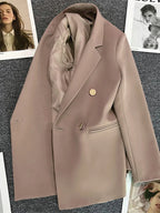 Double-Breasted Blazer – Refined Structured Tailoring | Meave & Ivy