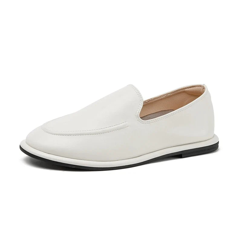 Genuine Leather Loafer – Soft Slip-On Flat | Meave & Ivy