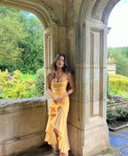 Ruched Wedding Guest Dress – Elegant Occasion Dress | Meave & Ivy