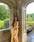 Ruched Wedding Guest Dress – Elegant Occasion Dress | Meave & Ivy