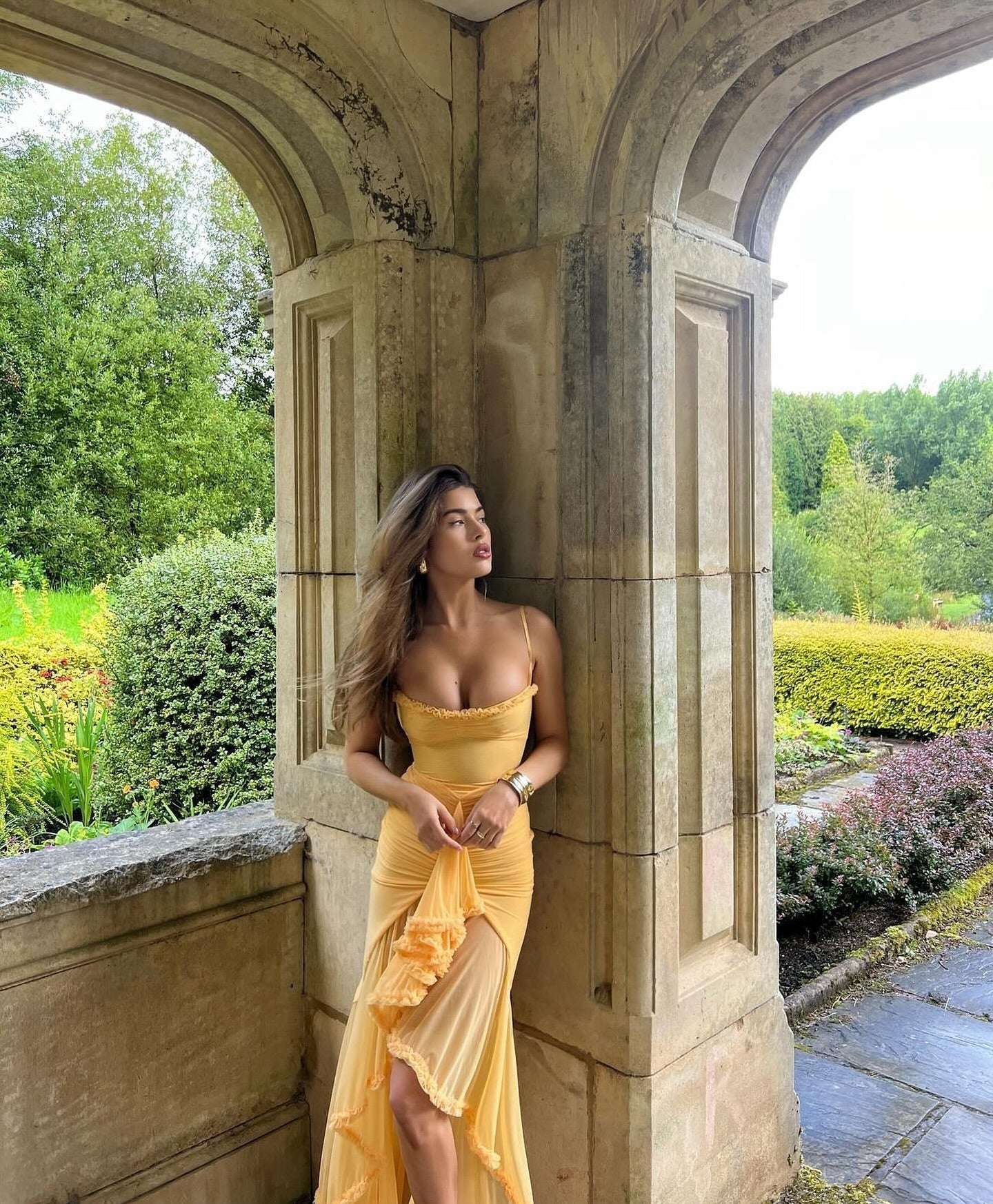 Ruched Wedding Guest Dress – Elegant Occasion Dress | Meave & Ivy