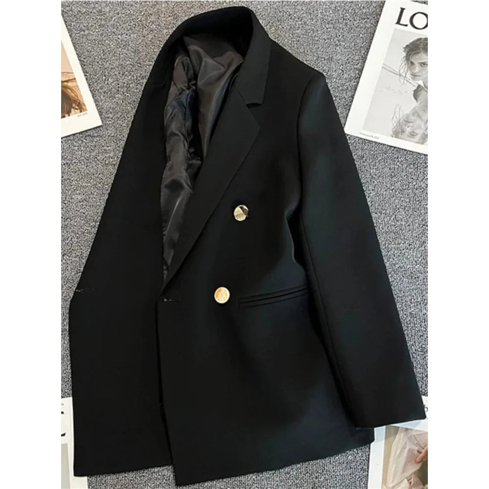 Double-Breasted Blazer – Refined Structured Tailoring | Meave & Ivy