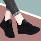 Black Platform Sneaker – Elevated Street Style Trainer | Meave & Ivy