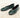 The Margot Leather Ballet Loafer - Luxe Metal Buckle Flat Shoe