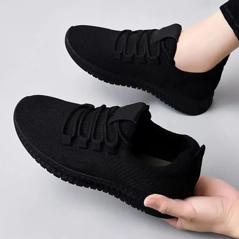 Black Platform Sneaker – Elevated Street Style Trainer | Meave & Ivy
